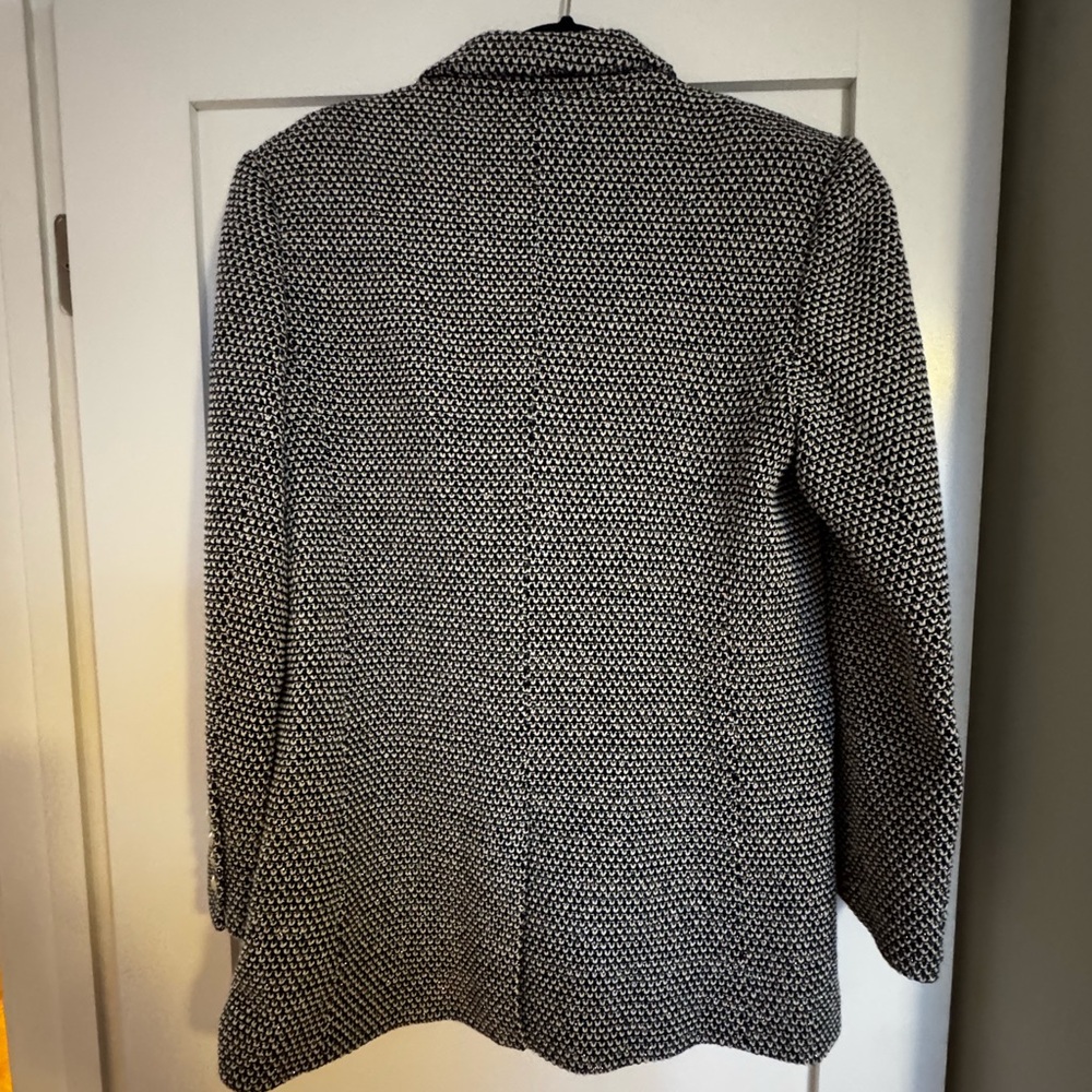 NEW L’agence Riva Double Breasted Knit Blazer - Picture 10 of 15